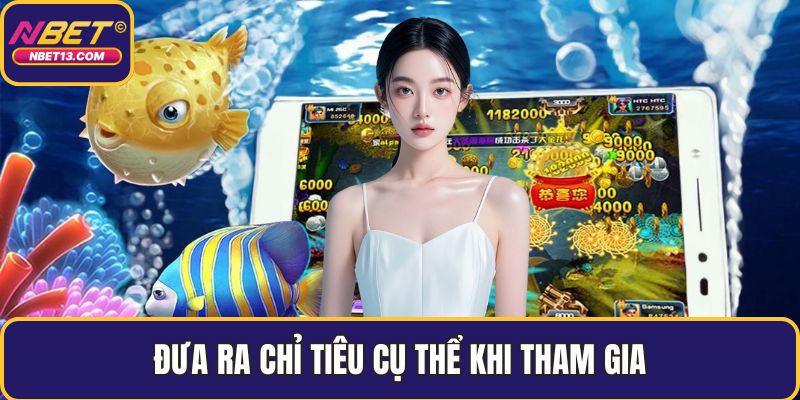 Đưa ra chỉ tiêu cụ thể khi tham gia