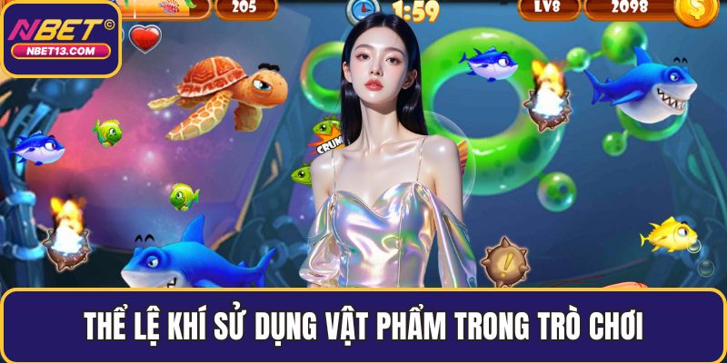 Thể lệ khí sử dụng vật phẩm trong trò chơi